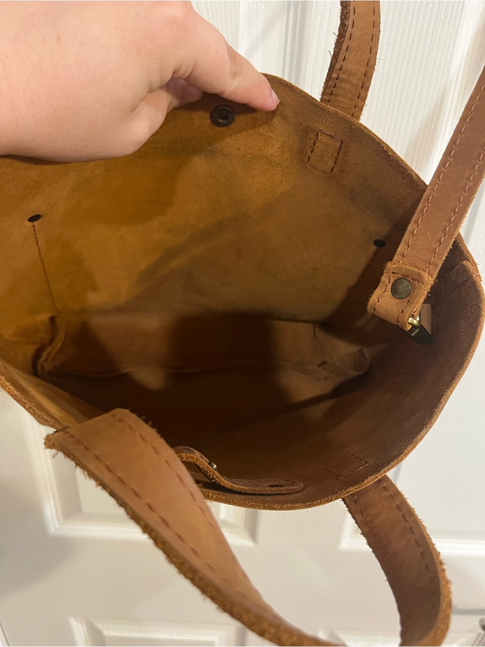 Portland Leather Mini Crossbody - Picture 6 of 6